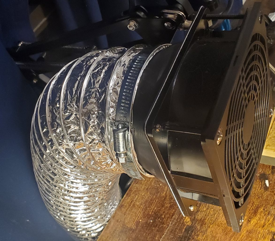 Solder Fume Extractor Vent Duct