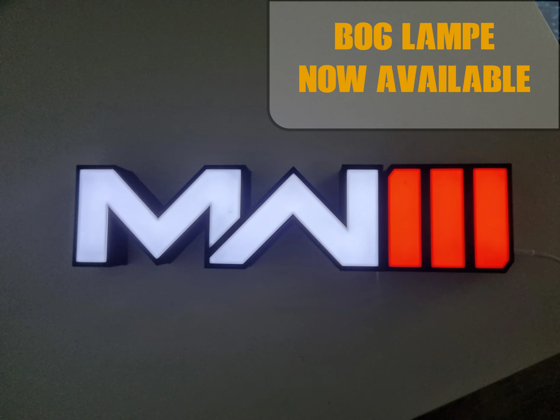 Call of Duty Modern Warfare III (2023) LED-Lamp