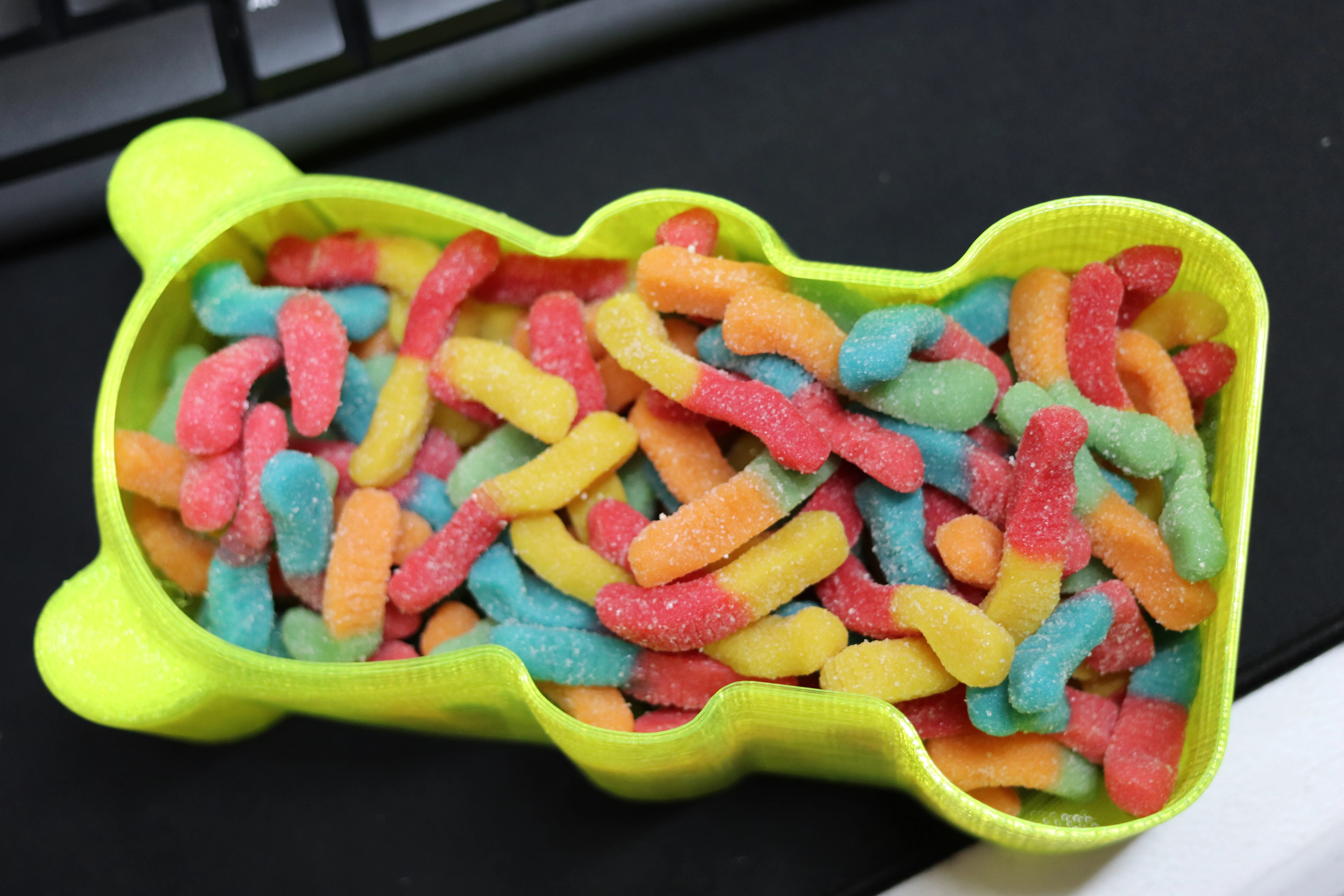 Gummy bear bowl