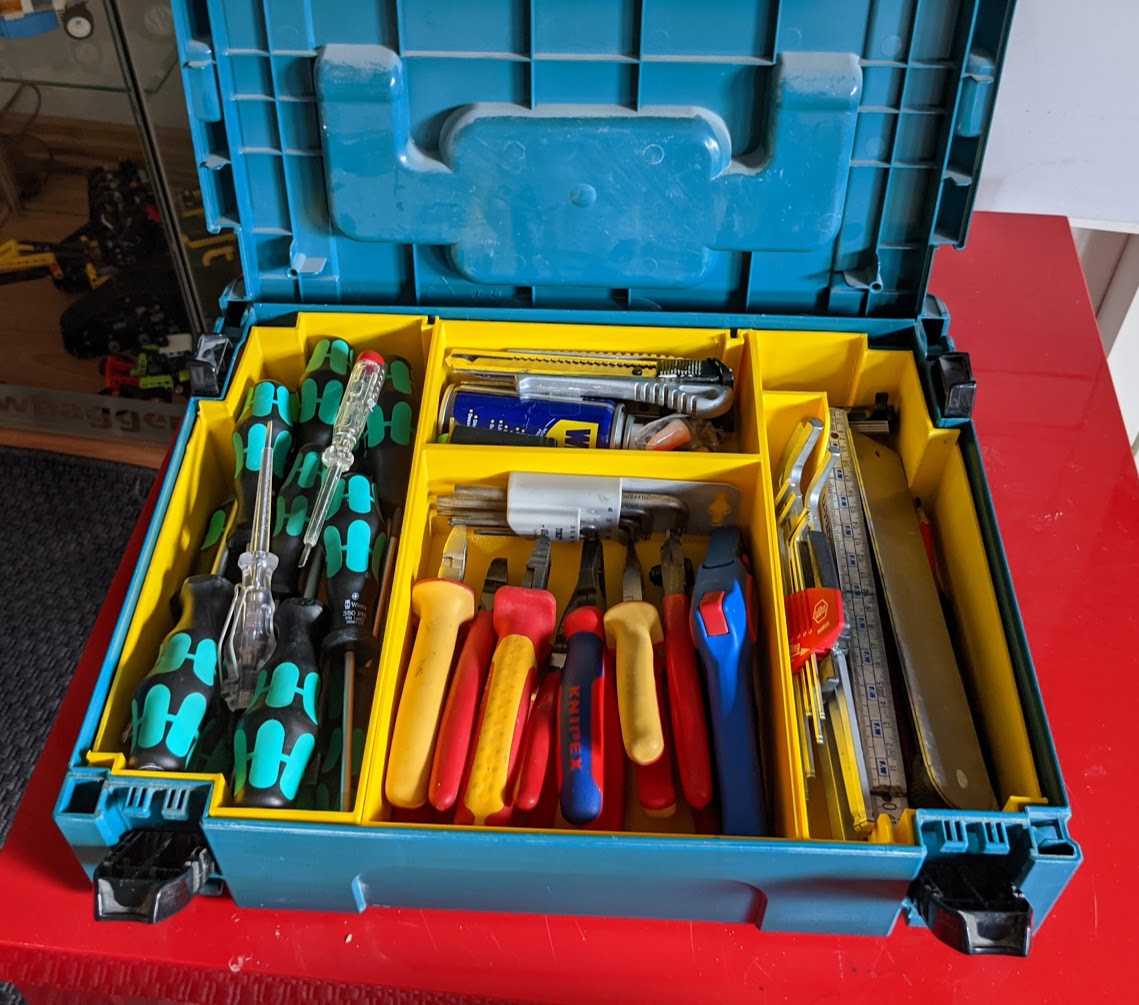 Makpac insert for tools / toolbox
