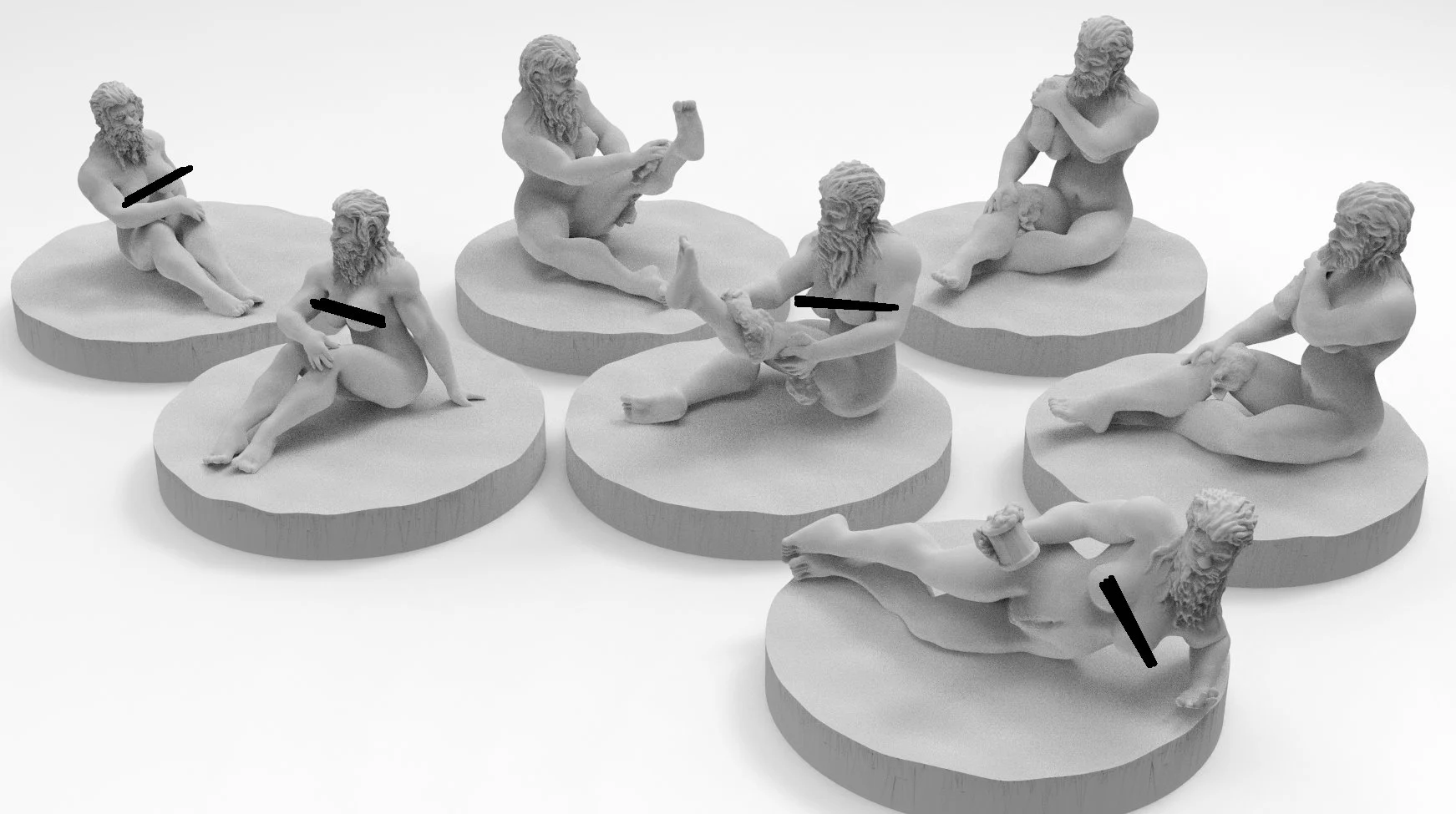 Bathhouse Nude Dwarven females