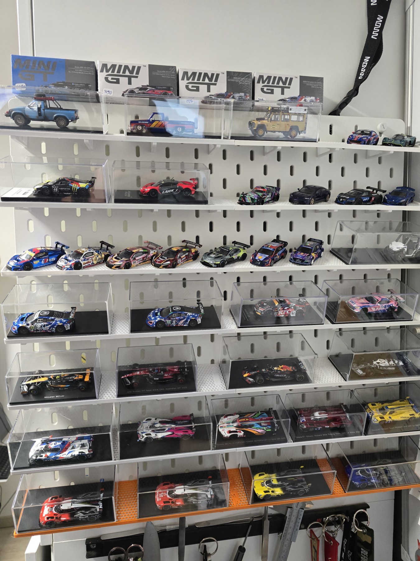 IKEA SKADIS 1:64 Diecast Car Shelf - Custom Display