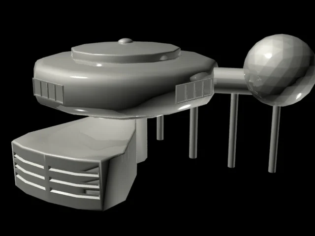 Retro-Futurism House (1950s)