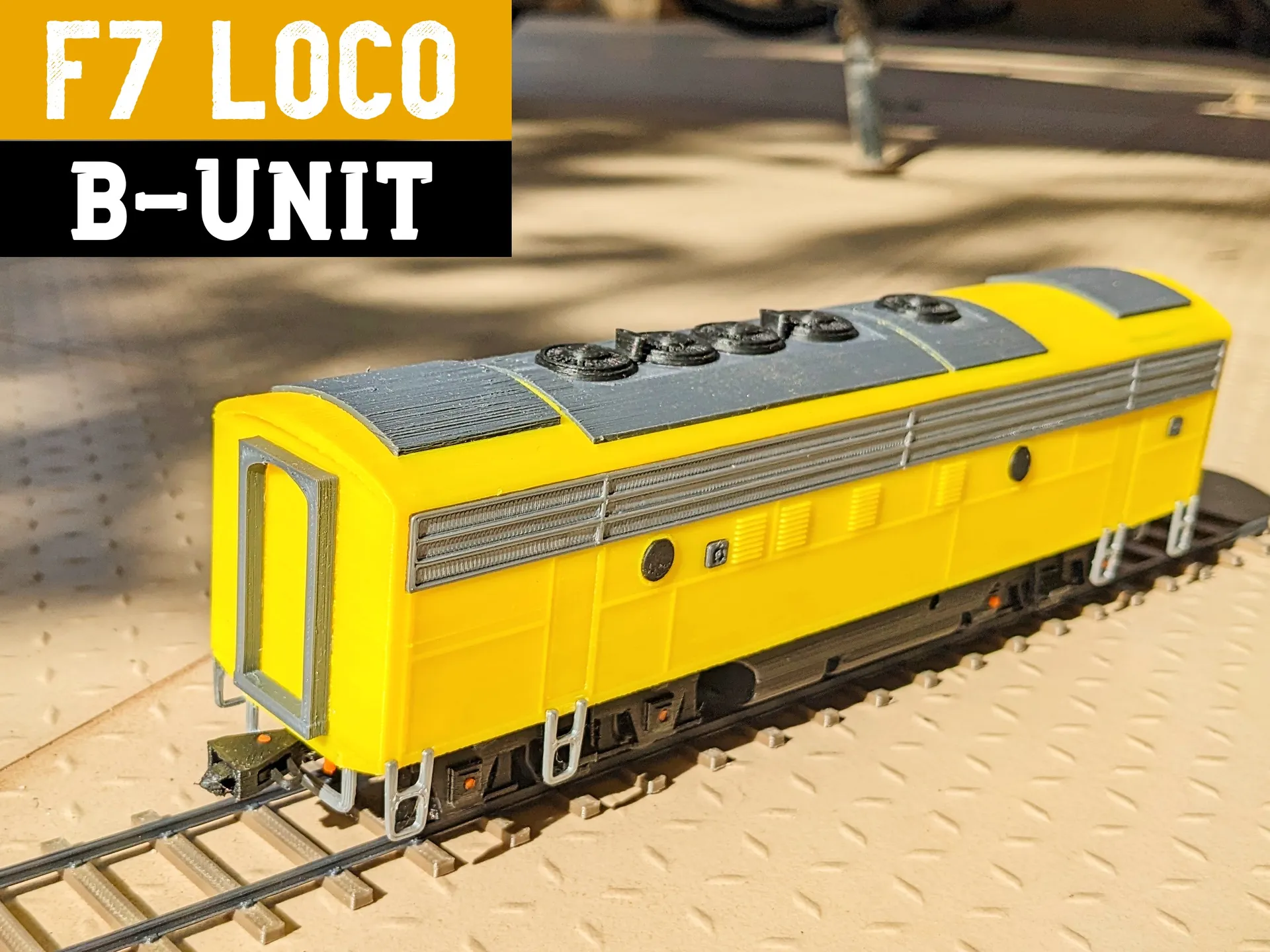 F7 Locomotive B-unit - Dragon Railway