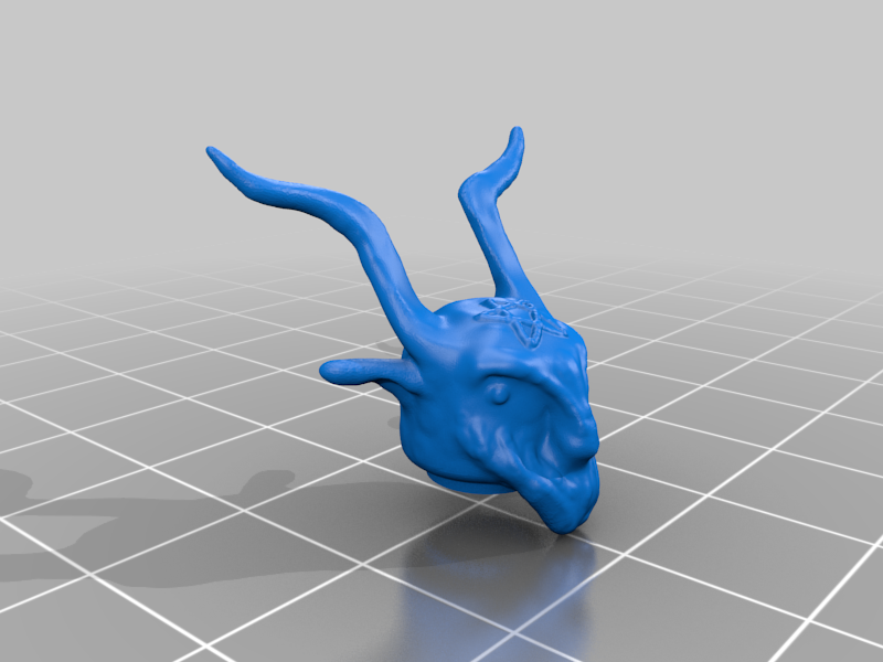 Lego Baphomet Head