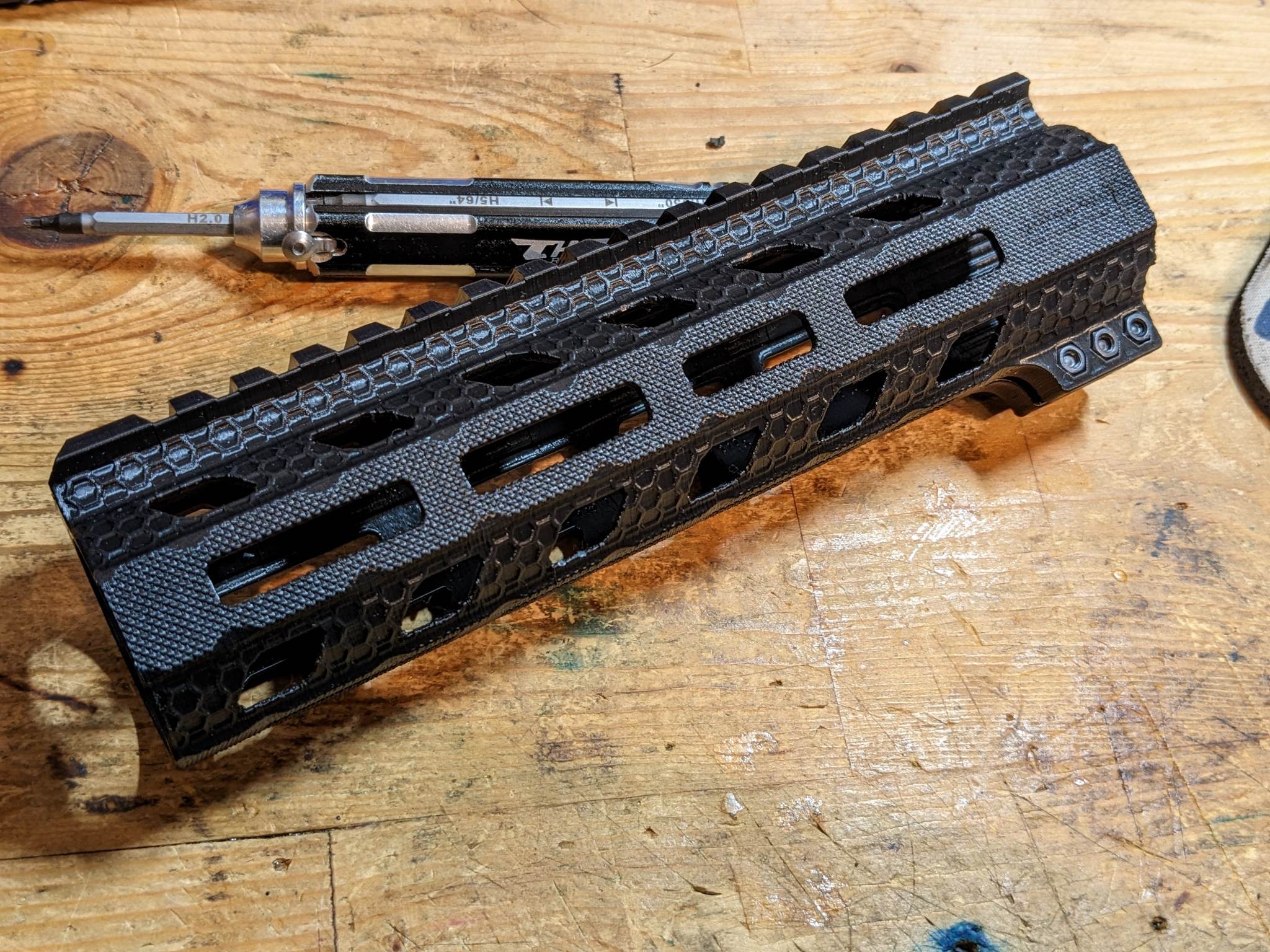 7.5" MLOK Handguard - Airsoft AR (m4) platform