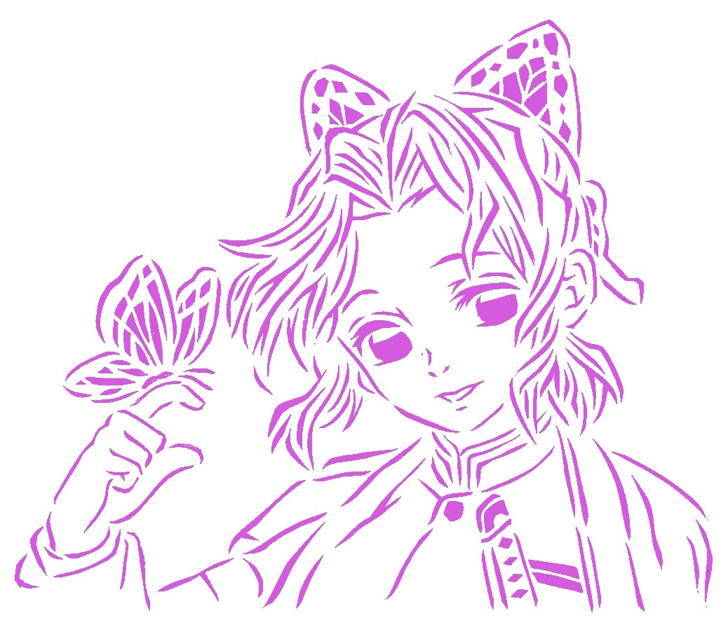 Shinobu Kocho stencil 4
