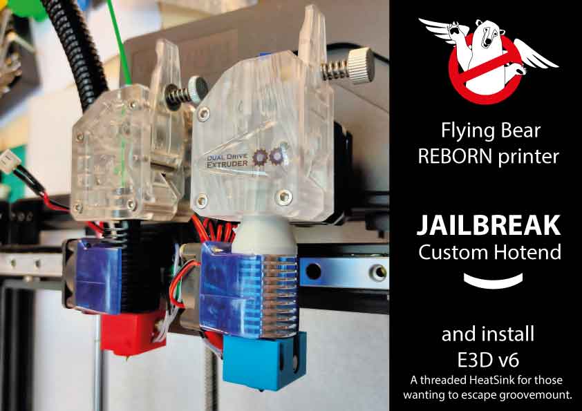 Conduktor for Flying Bear REBORN printer hotend