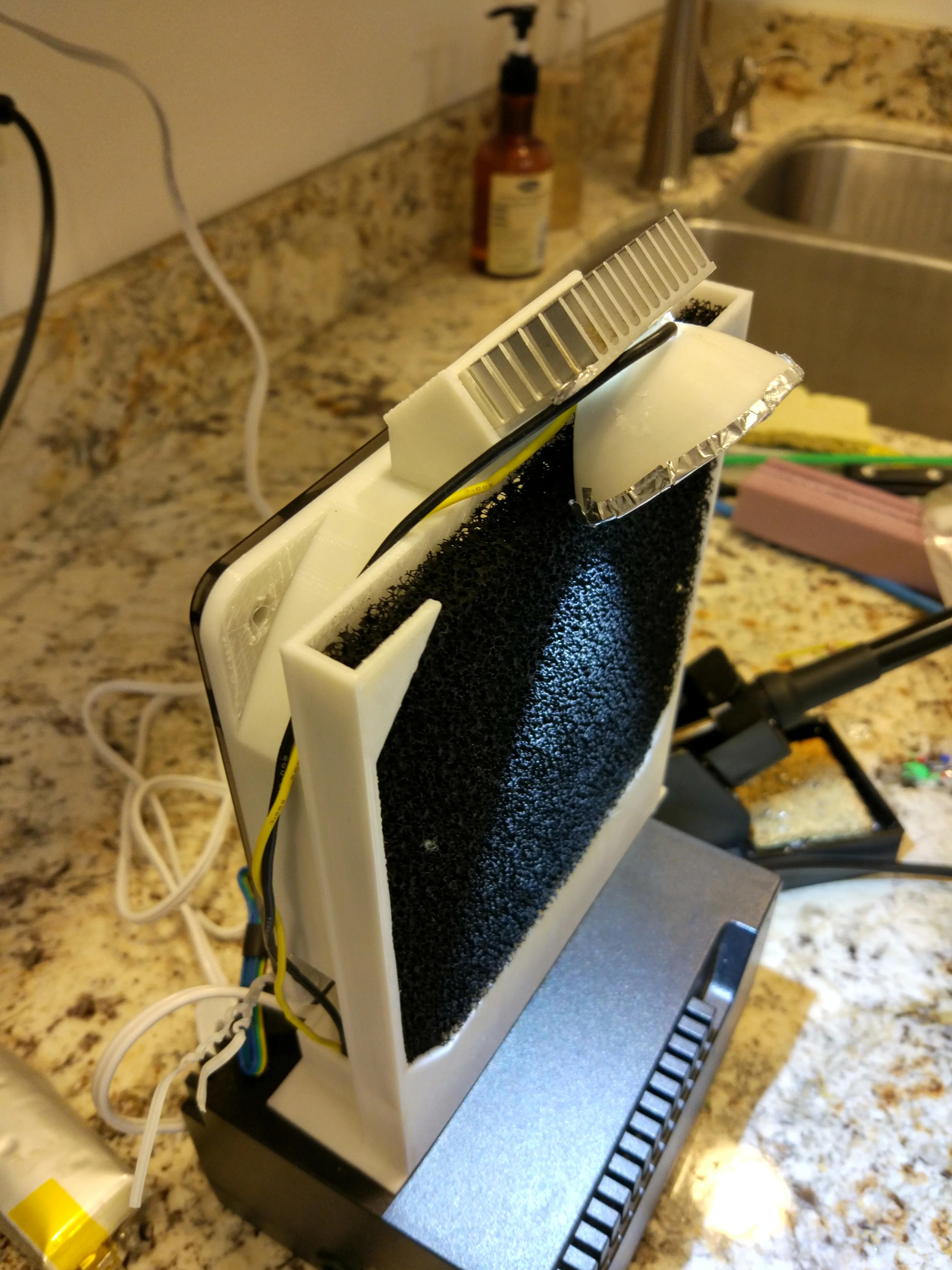 Soldering Fume Extractor for 120mm Fan