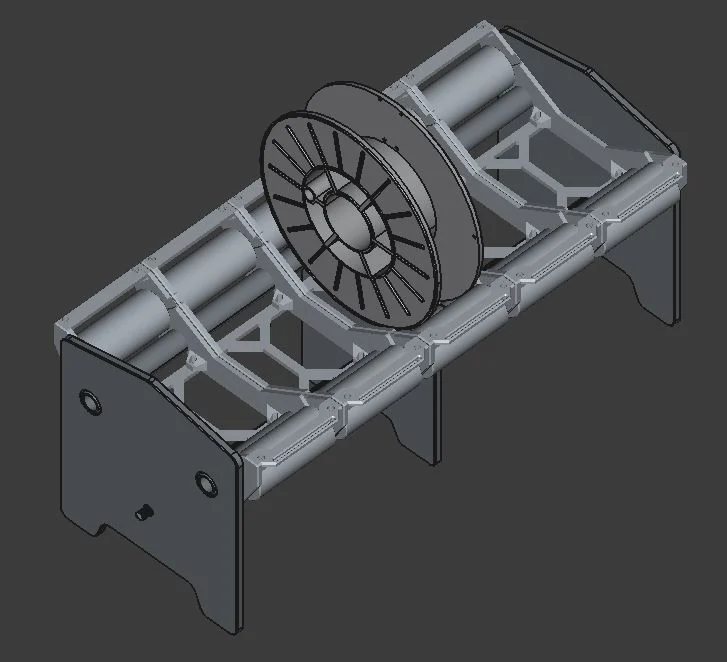 Stand alone 5times Filament Rack