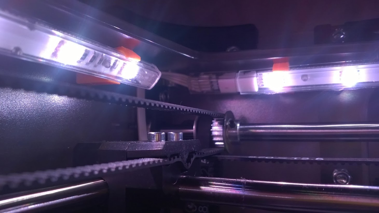 Clip for mounting IKEA RGB led set