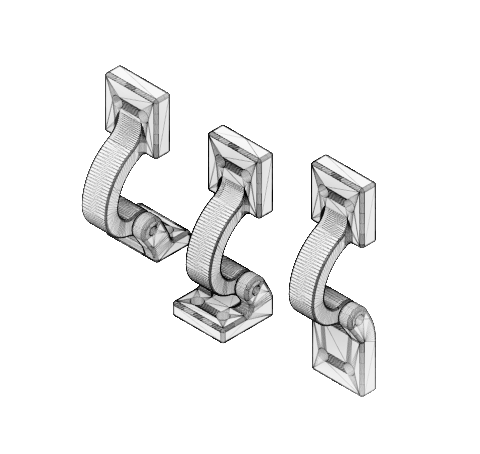 RC hatch hinge