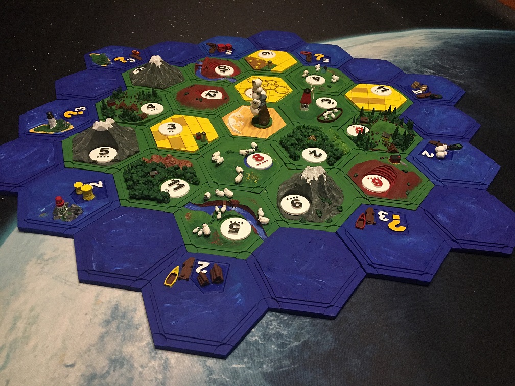 Complete Settlers of Catan Game
