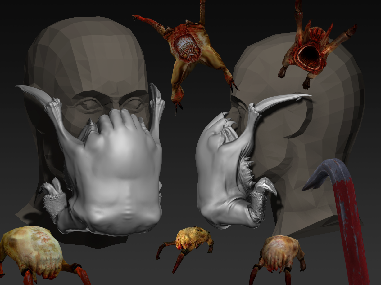 COVID-19 Mask Cap, Headcrab Edition