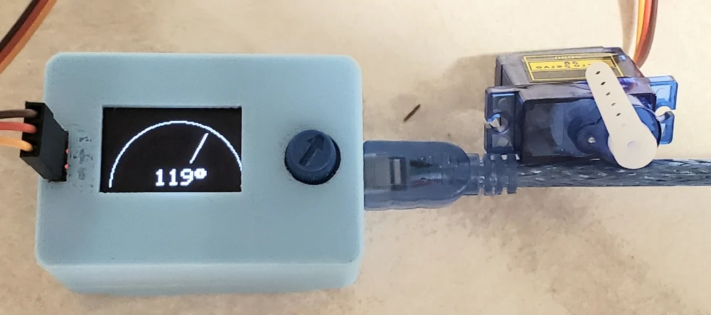 RC Servo Tester - Different Pot