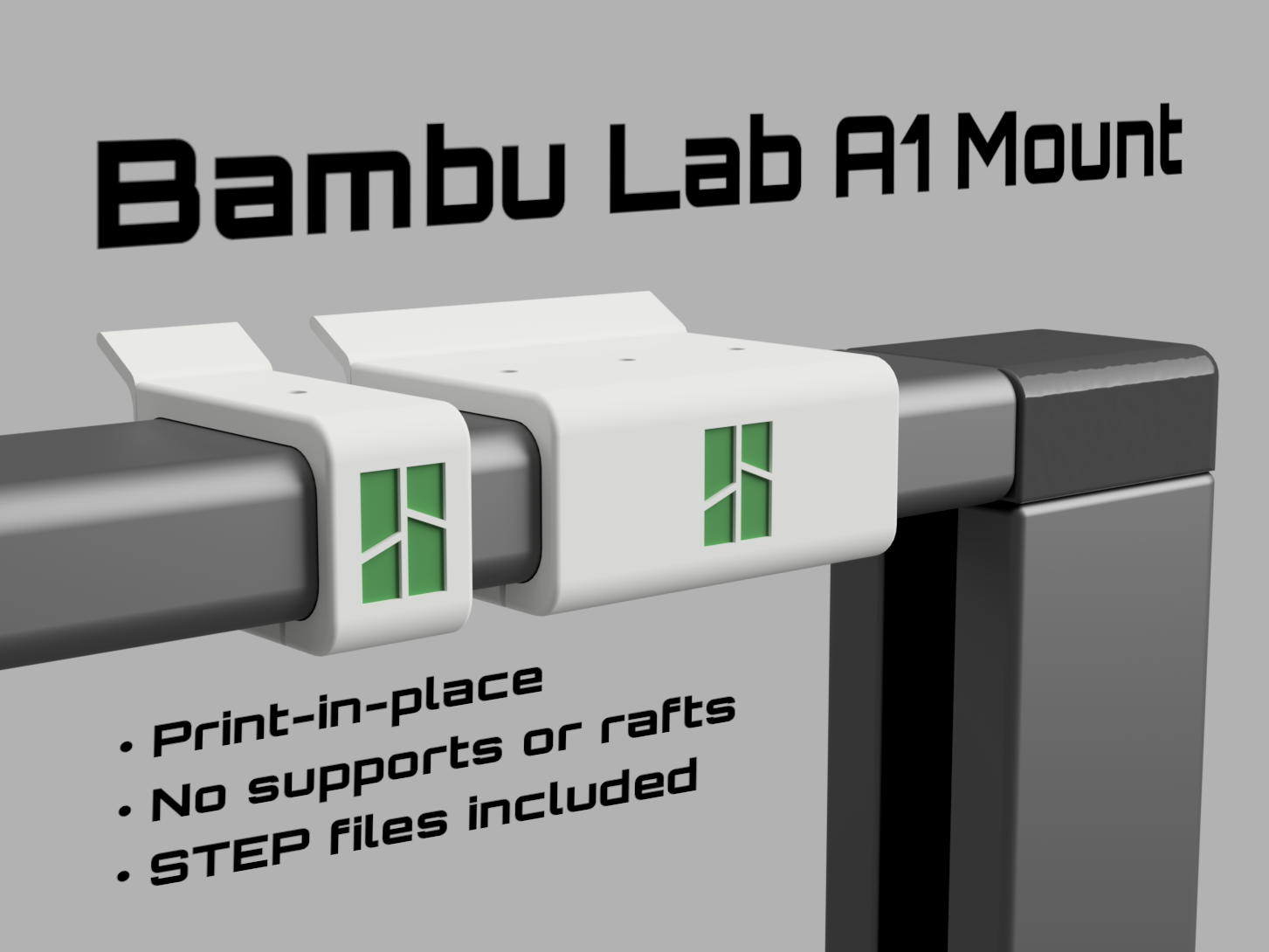 Bambu Lab A1 Clip-on-Mount