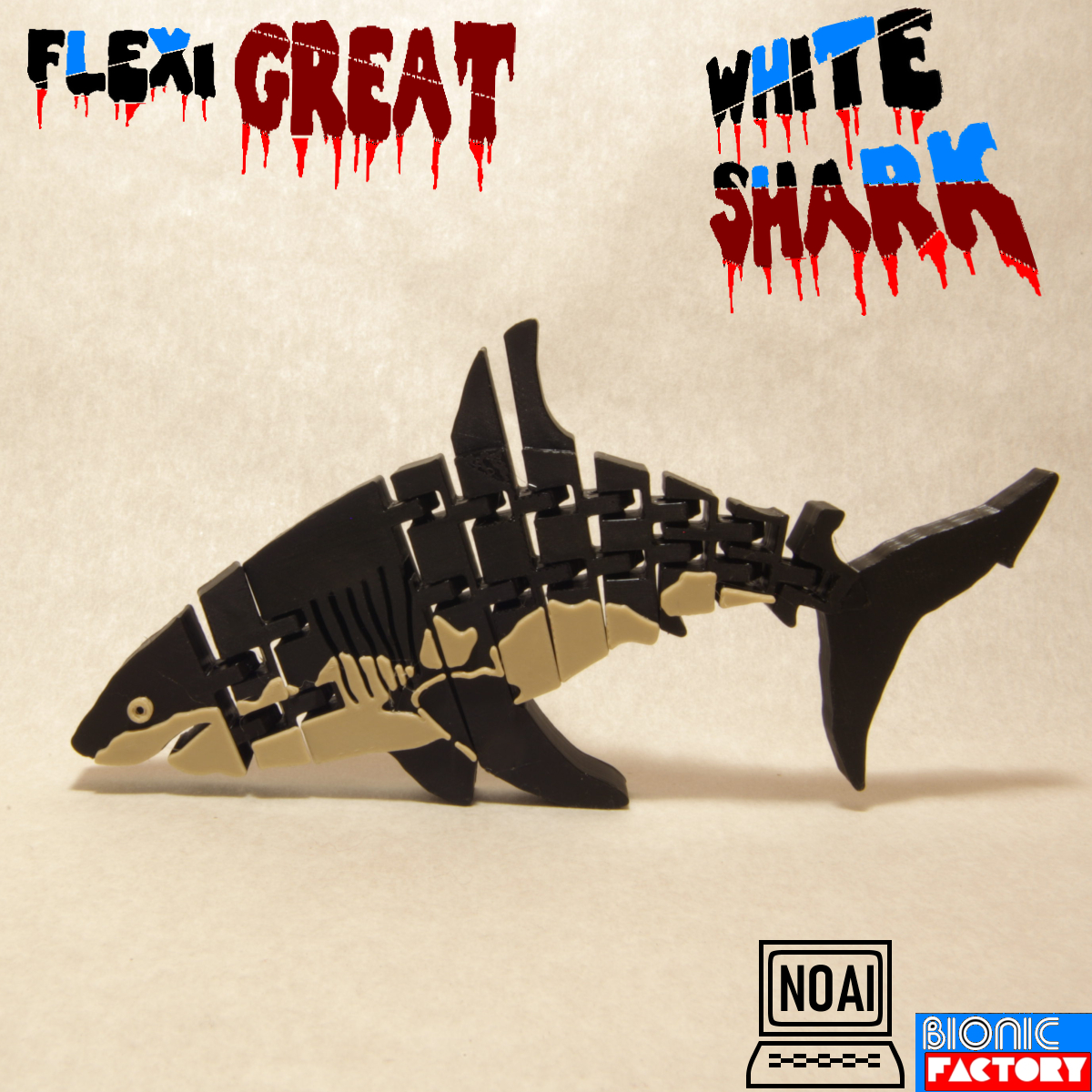 FLEXI GREAT WHITE SHARK