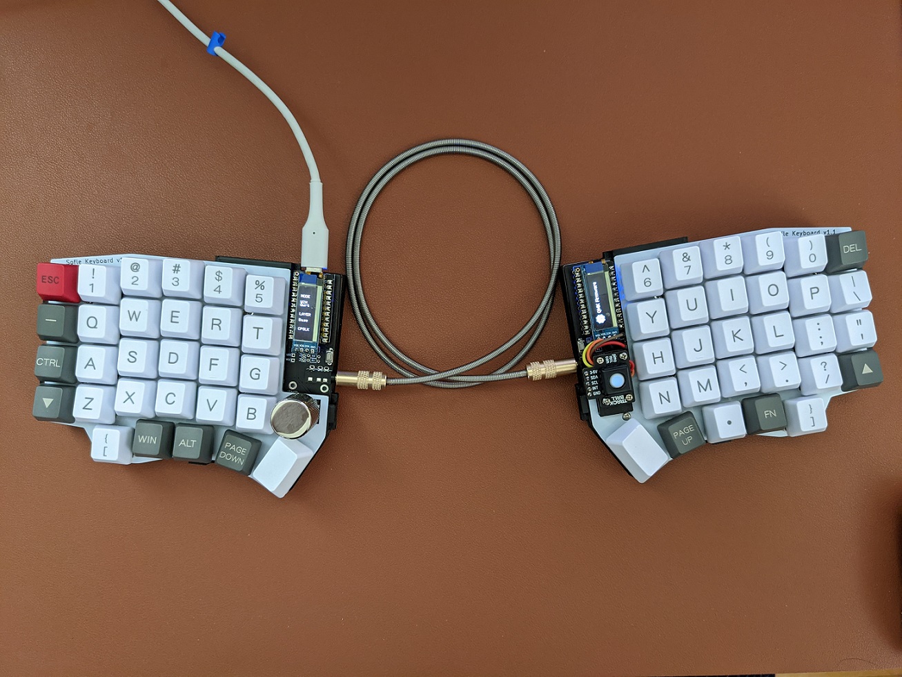 Sofle Keyboard Pimoroni Trackball Mount