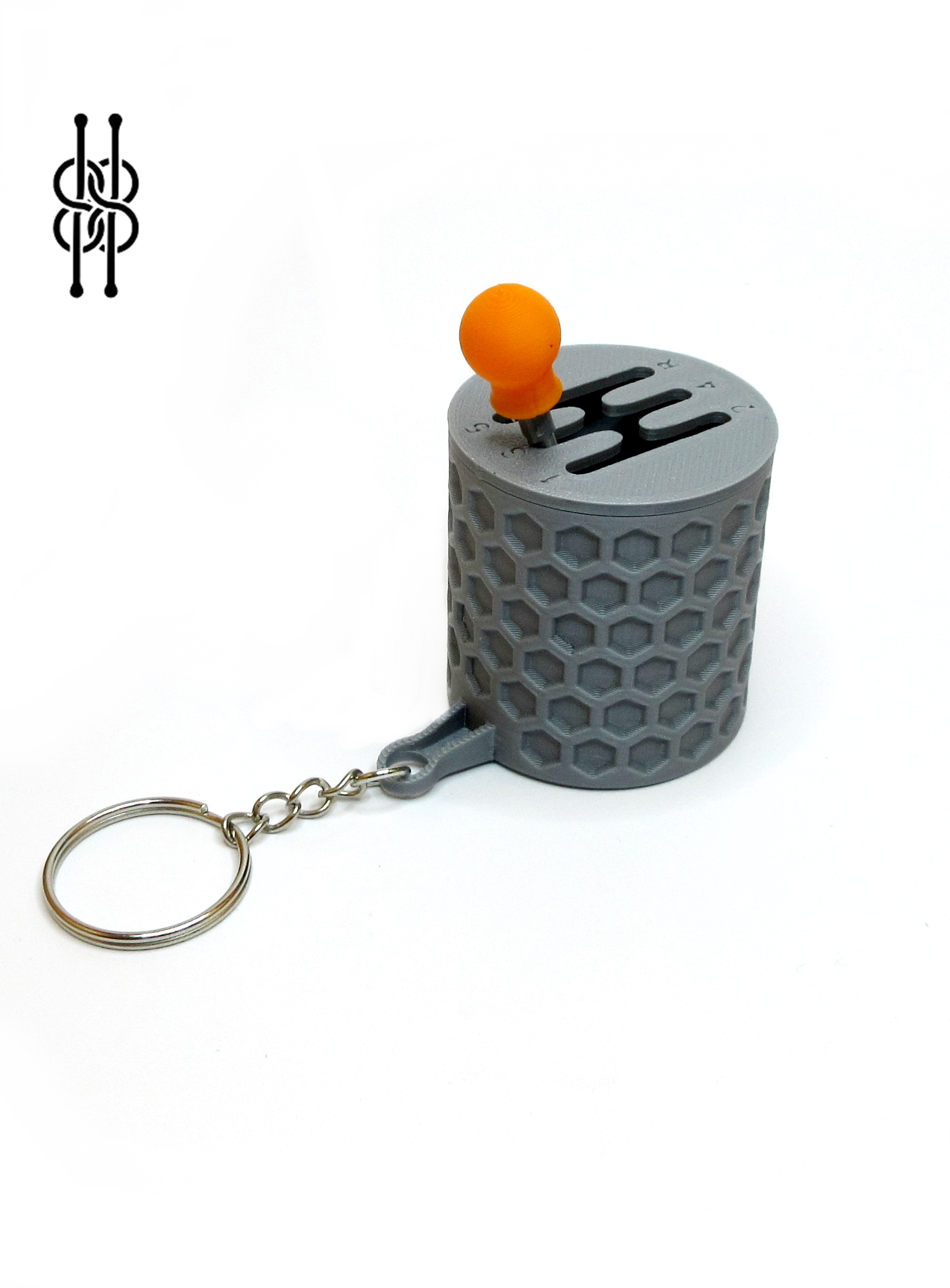 Gearshift Keychain V2
