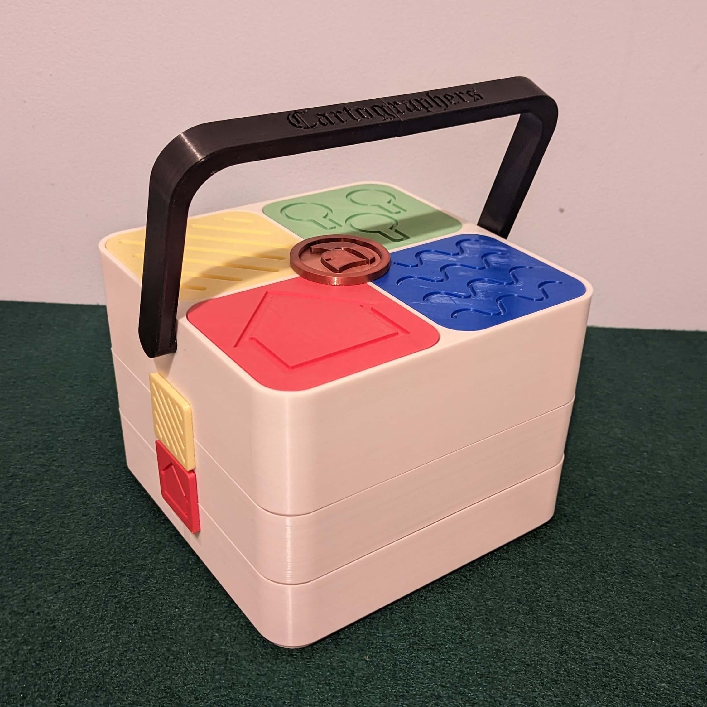 Cartographers Modular Storage Box for 3D Printed Cartographers