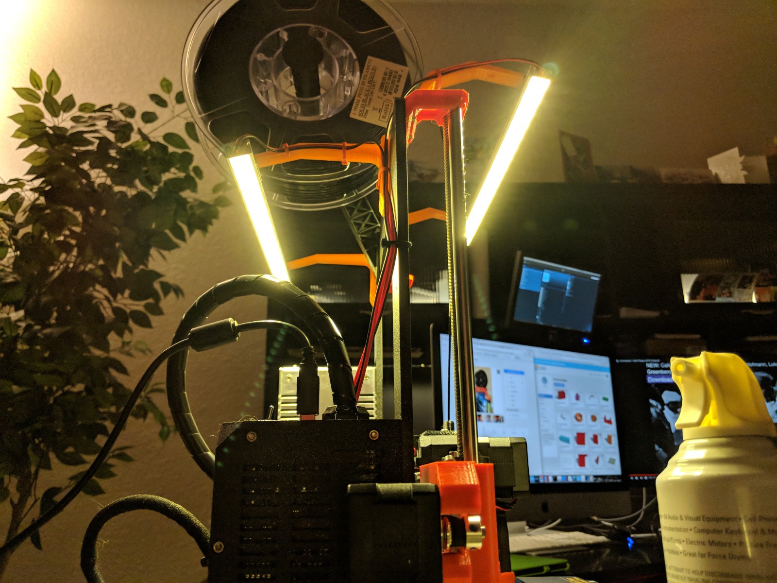 Prusa LED Strip Holder