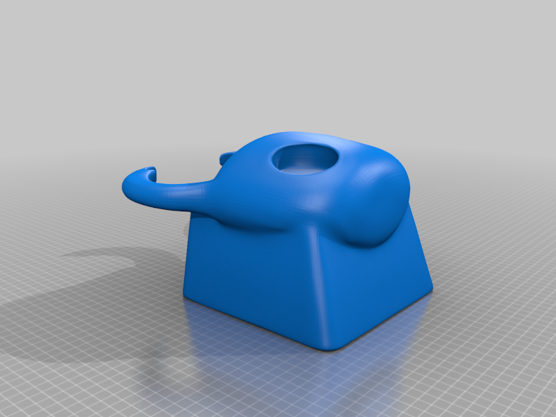 Hollow Knight Keycap (Flat Eyes Version)