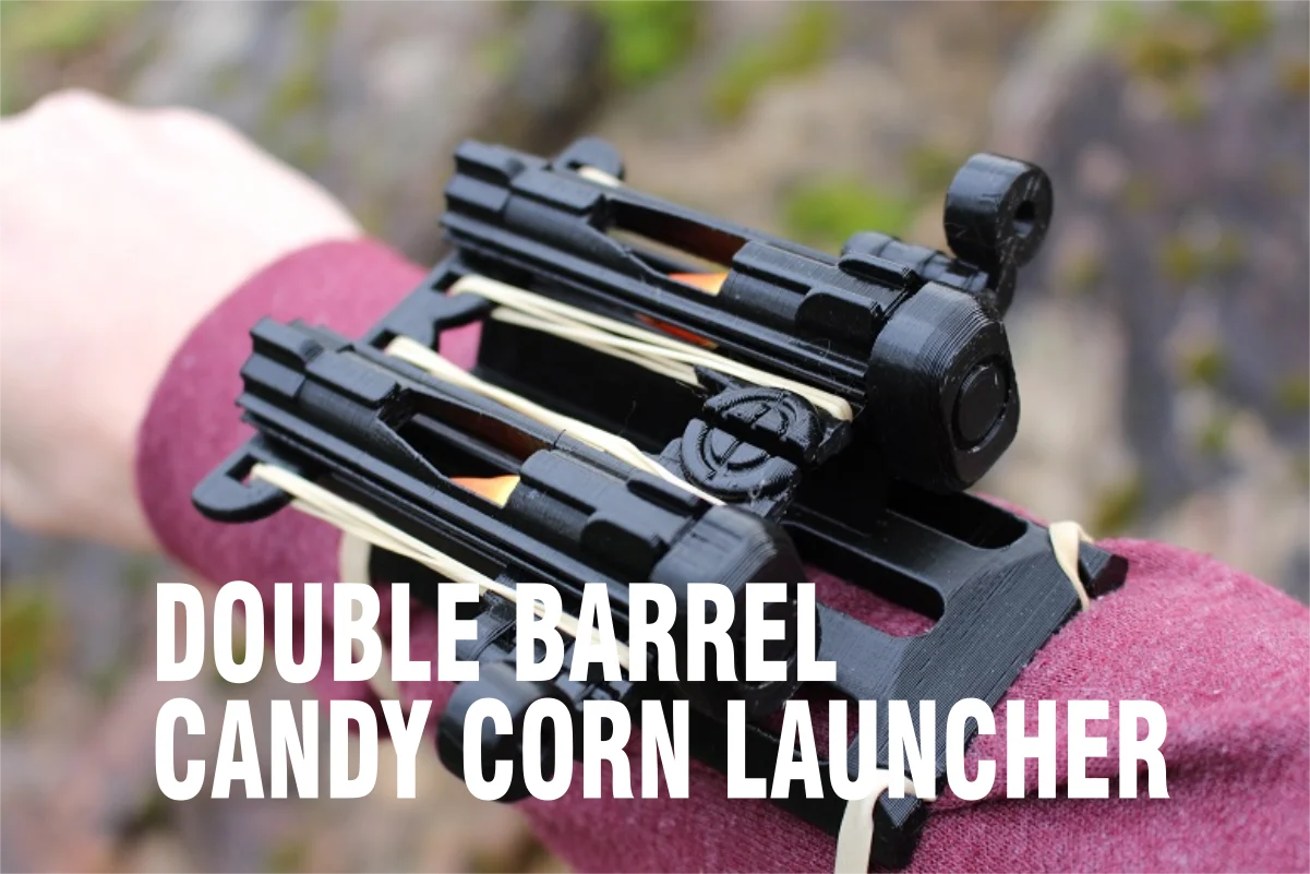 Double Barrel Candy Corn Launcher