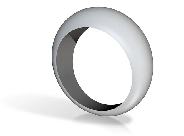 Plain Round Ring Size 8.5