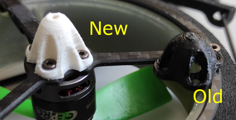 Geprc Crown (hd) arm protectors