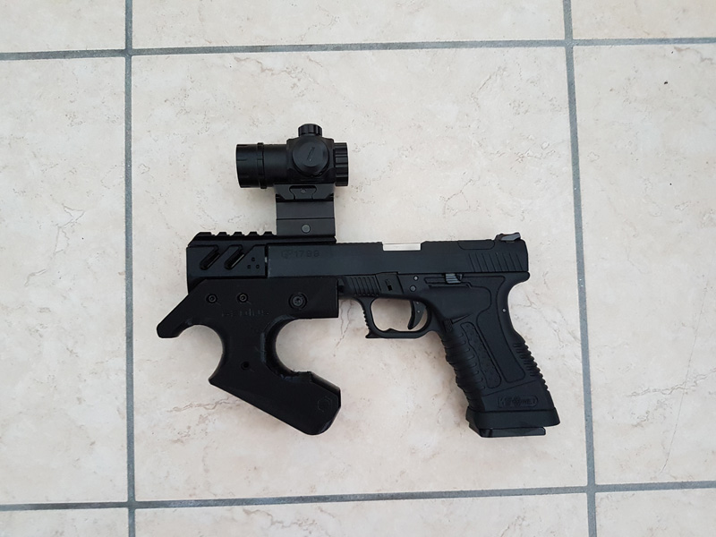 Cyberpunk Glock GBB/AEP Bullpup Conversion Remix