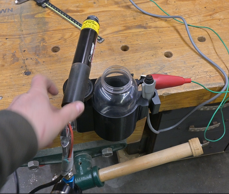 Eastwood PCS-250 powder coating gun holder