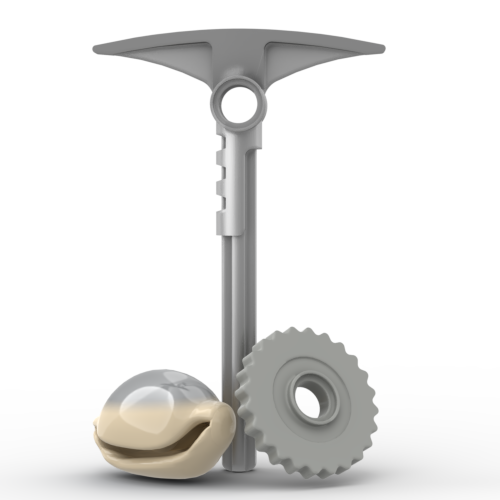 MNOG Pick, Widget, and Cowrie Shell