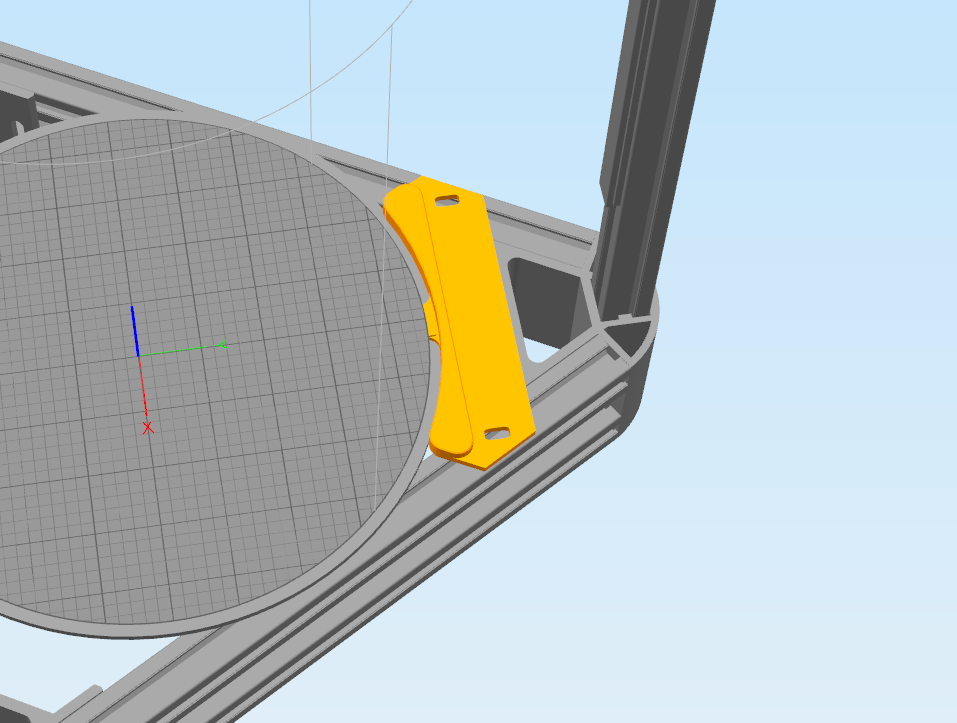 Anycubic tower bed clamp