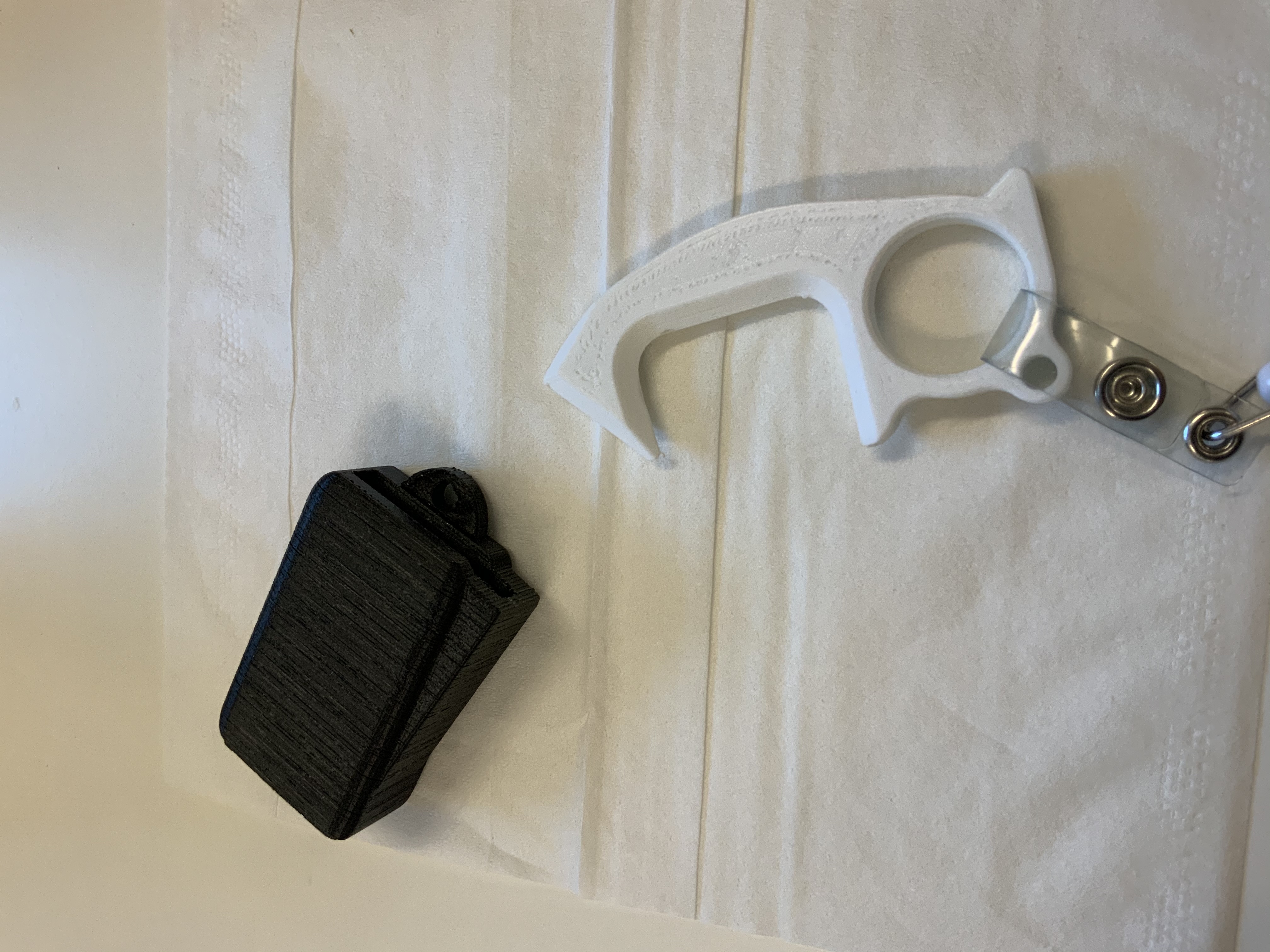 Button / door pusher / puller / opener holster sheath scabbard for Coronavirus COVID 19 savegrabber
