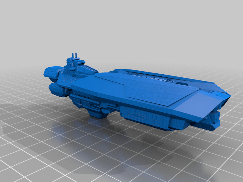 UNSC Orion Halo Fleet Battles