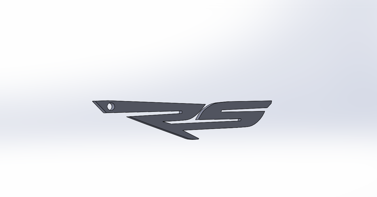 Aprilia RS keychain