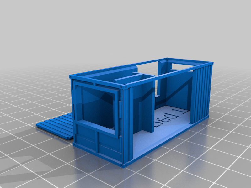 Customizable shipping container