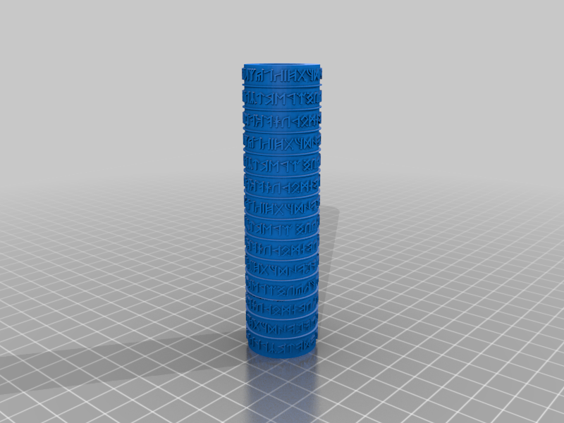 Dwarf runes texture roller