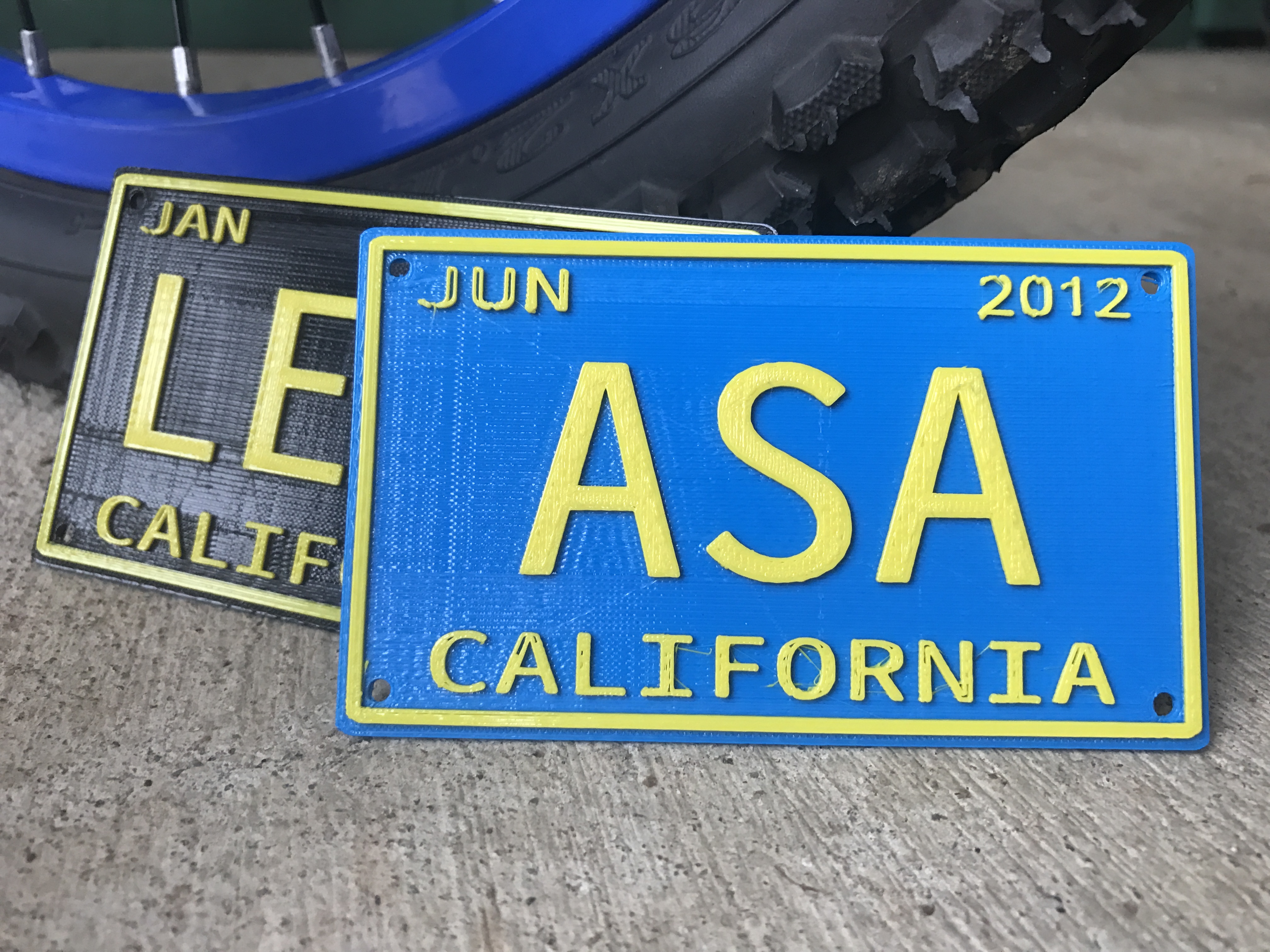 Custom License Plate