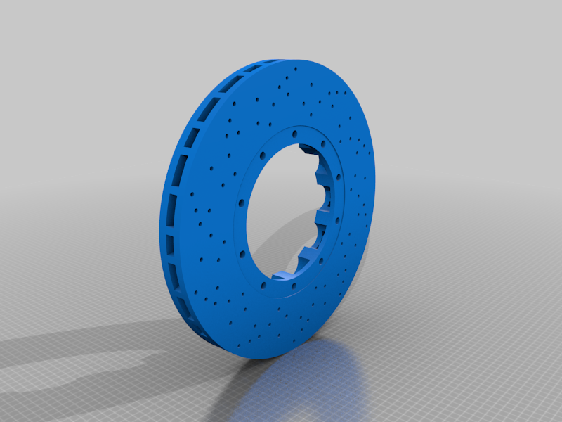 Brake disc front Ferrari F430 380x34mm