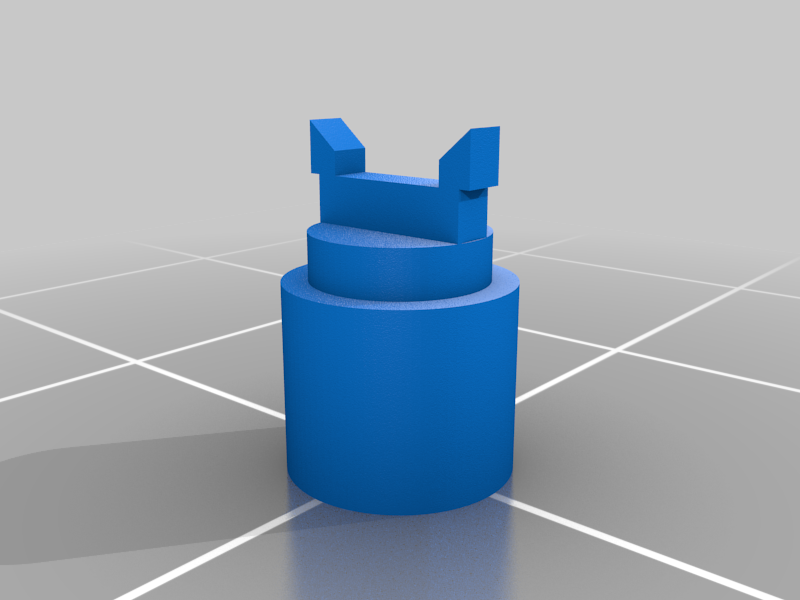 Department 56 Lego Forklift Wormgear Slide Part