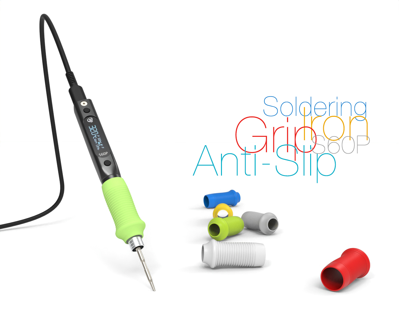 Soldering Iron Anti-Slip Grip