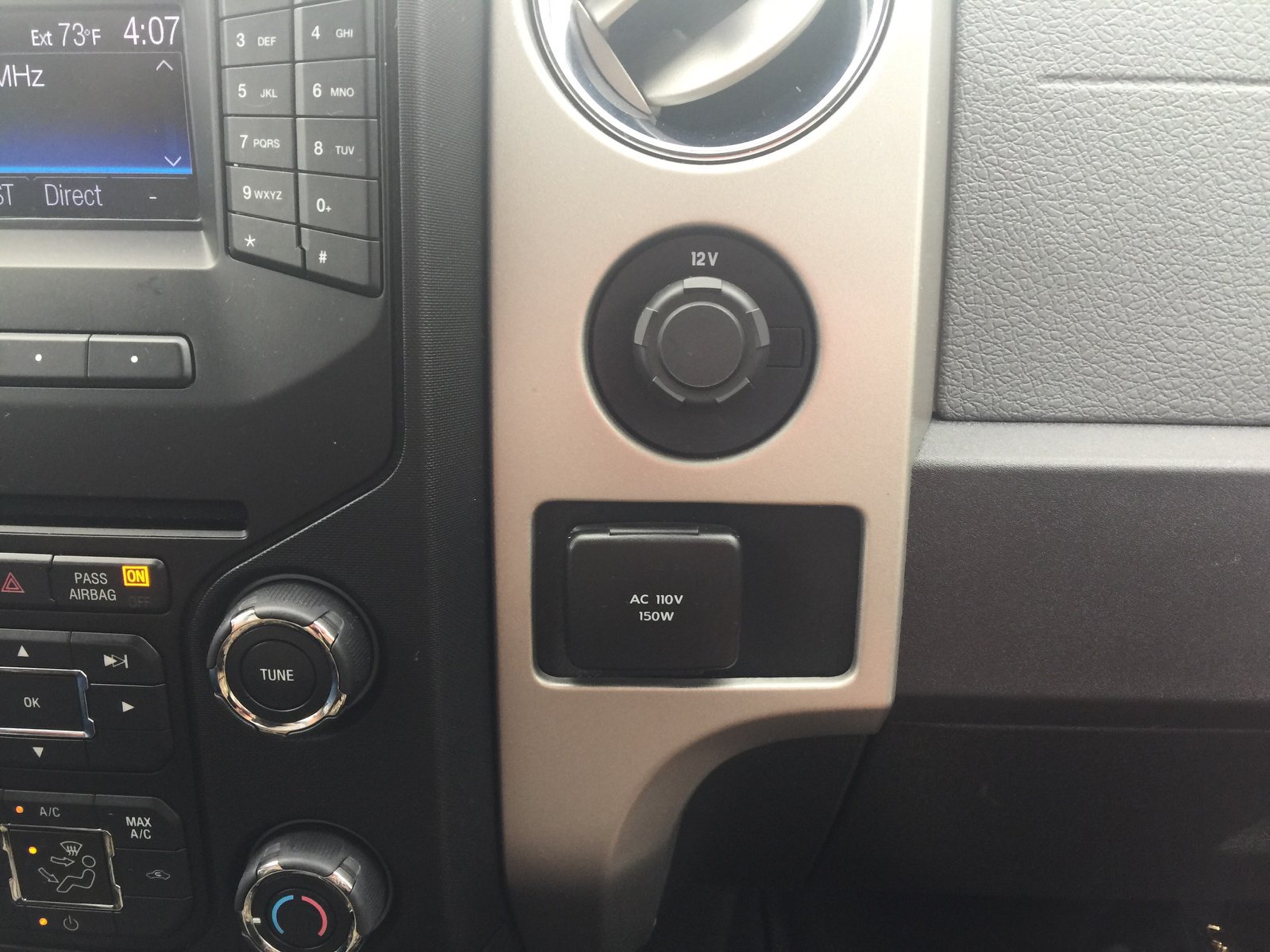 F-150 110V Power Outlet