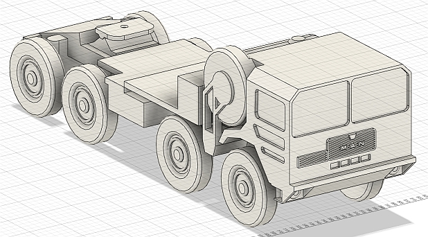 USAF GLCM MAN Tractor
