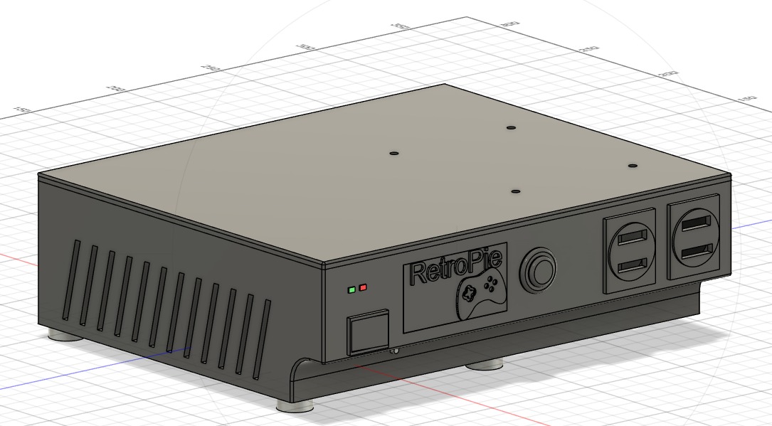 RPI5  Retro Game Case