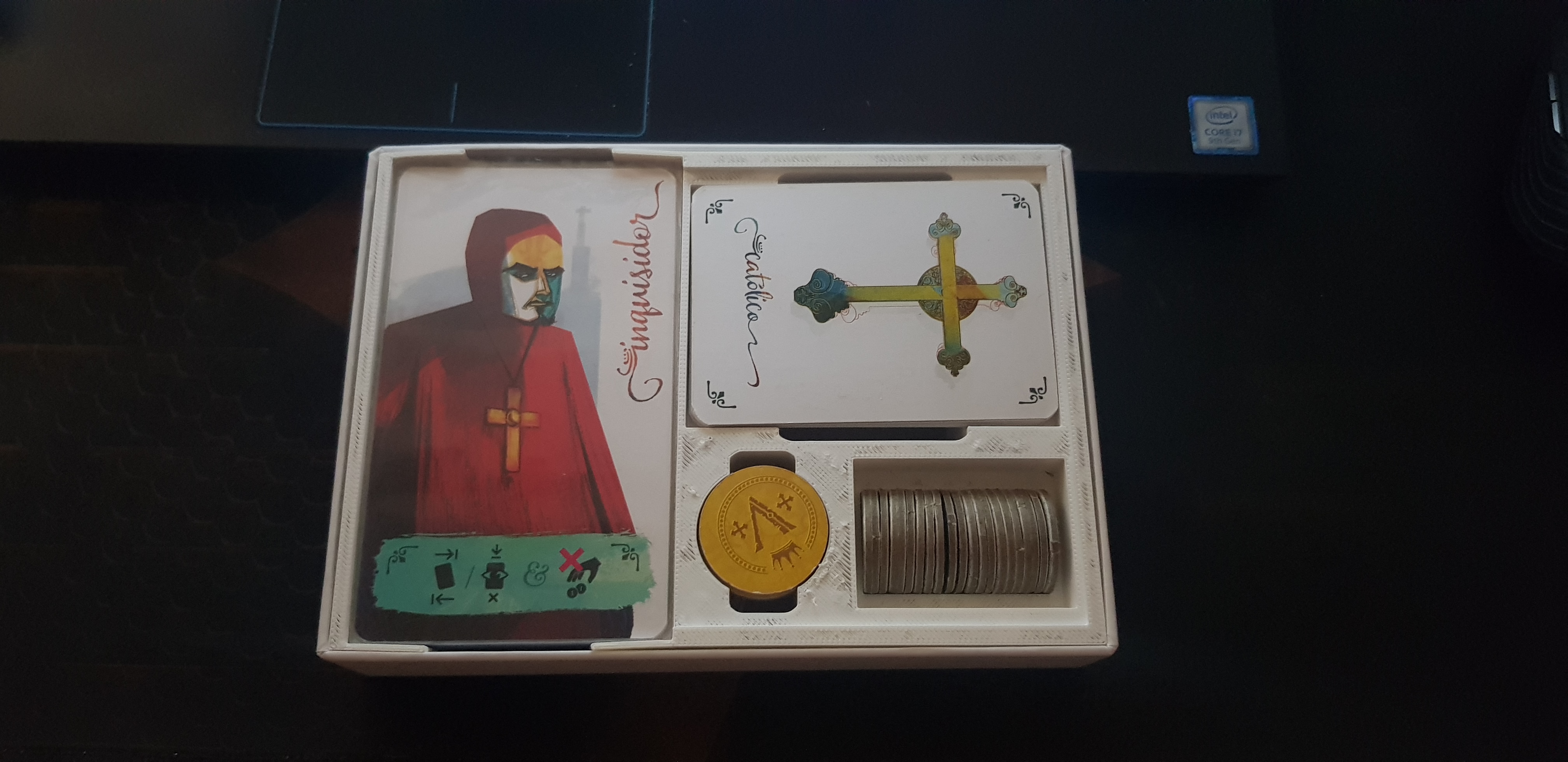 Coup Card Game Insert