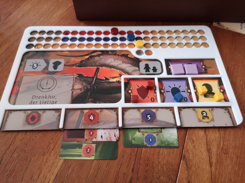 Pendulum Feuerland Player Board
