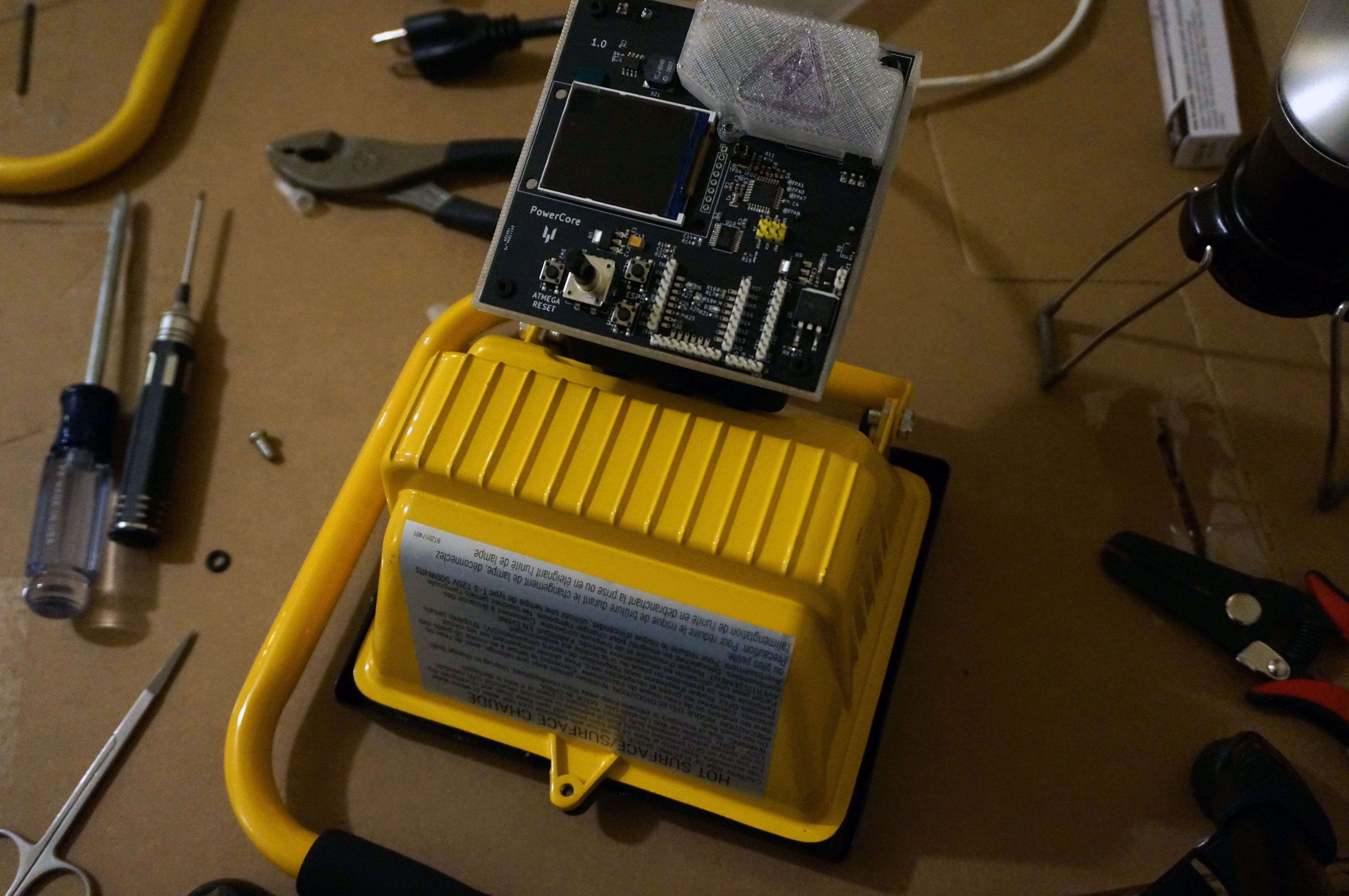 FluxLamp - Hackable Soldering Reflow Oven