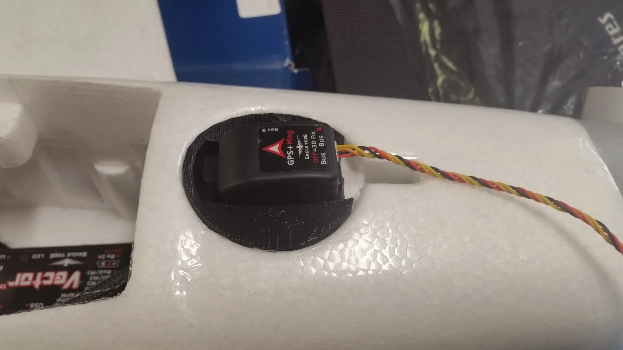 Eagle Tree Vector GPS mount for XUAV Clouds
