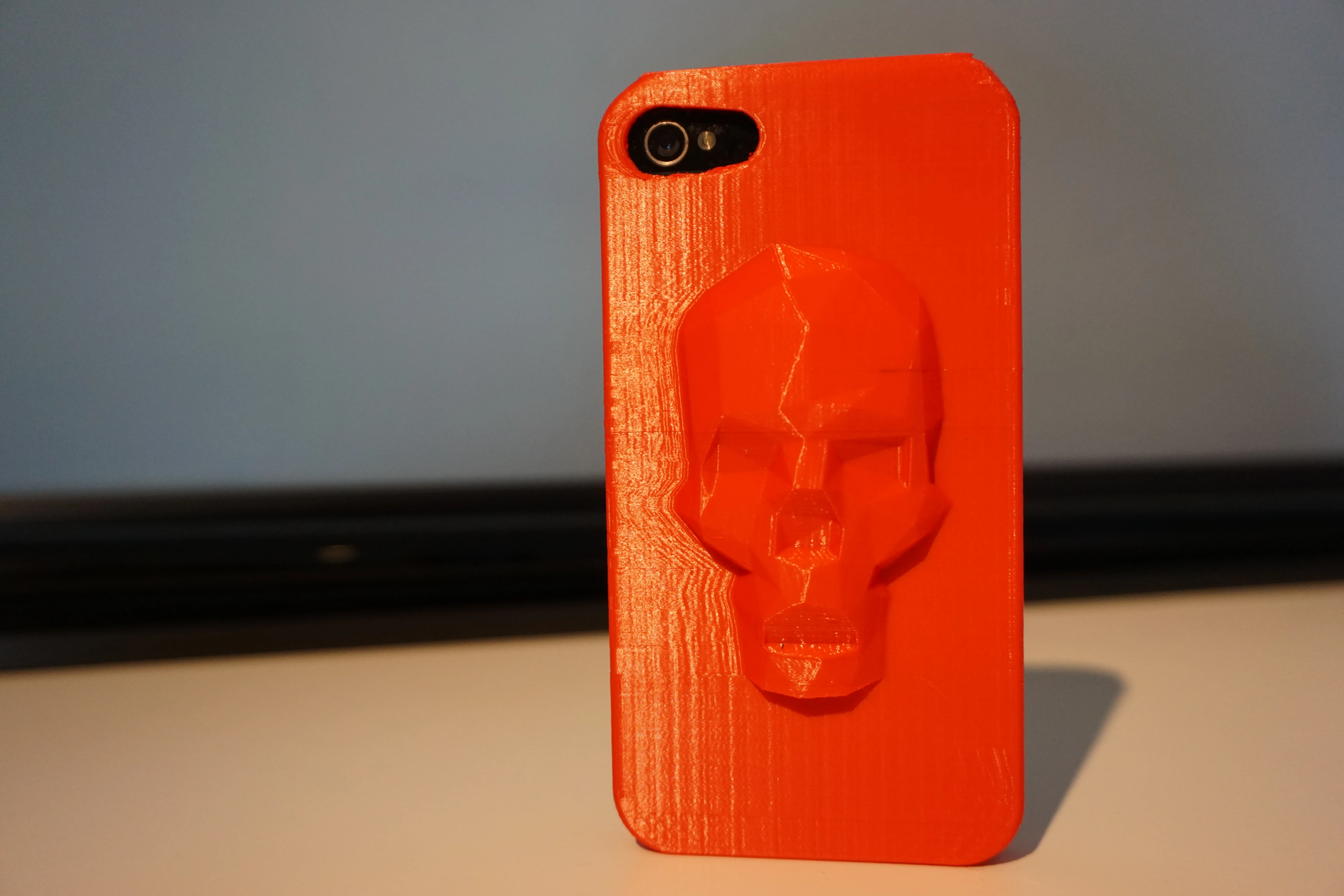Low Poly Skull iPhone case (4, 4s, 5s, 6 and 6 plus)